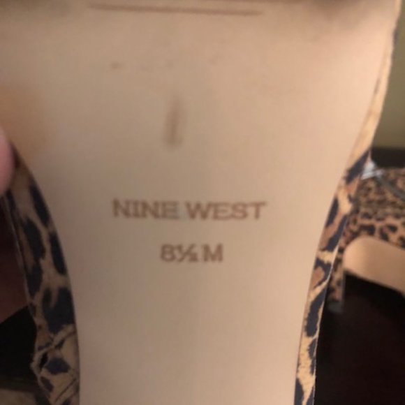 EUC Nine West Fast Dress Bootie in Leopard 8.5 - Picture 7 of 7